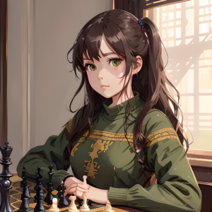 fille échecs