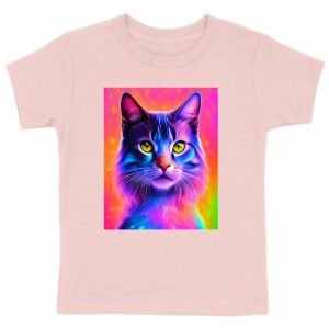 T-shirt personnalisé | Enfant | 100 % coton bio 🌿 | ŒUVRE