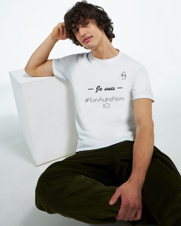 T-shirt personnalisé #TonAutreNom | Homme | TEXTE – Image 4