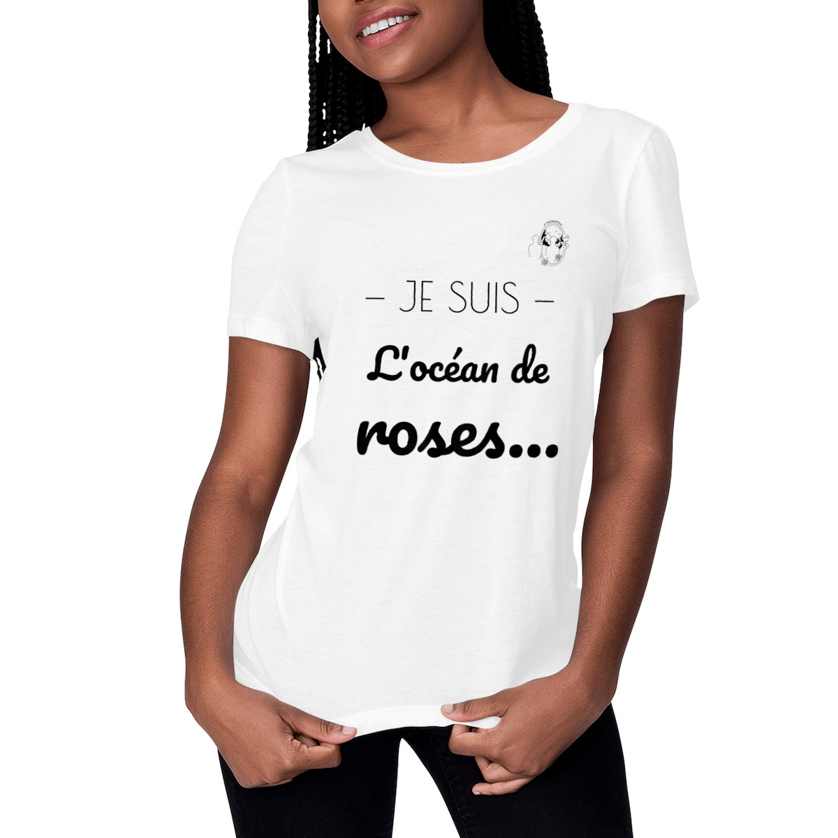 T-shirt blanc mannequin