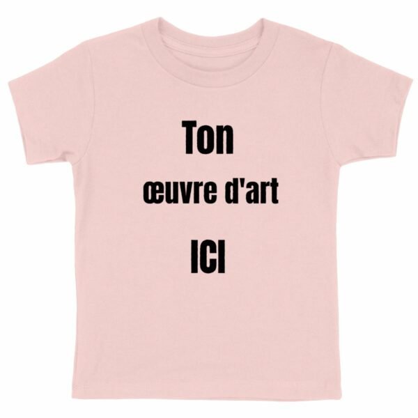 T-shirt personnalisé | Enfant | 100 % coton bio | ARTLINE – Image 2